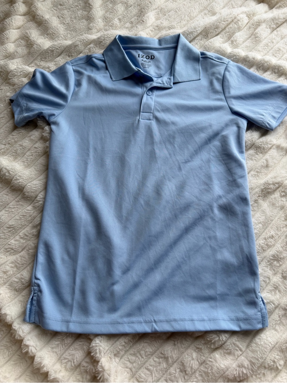 Izod Light Blue Kids Polo Shirt